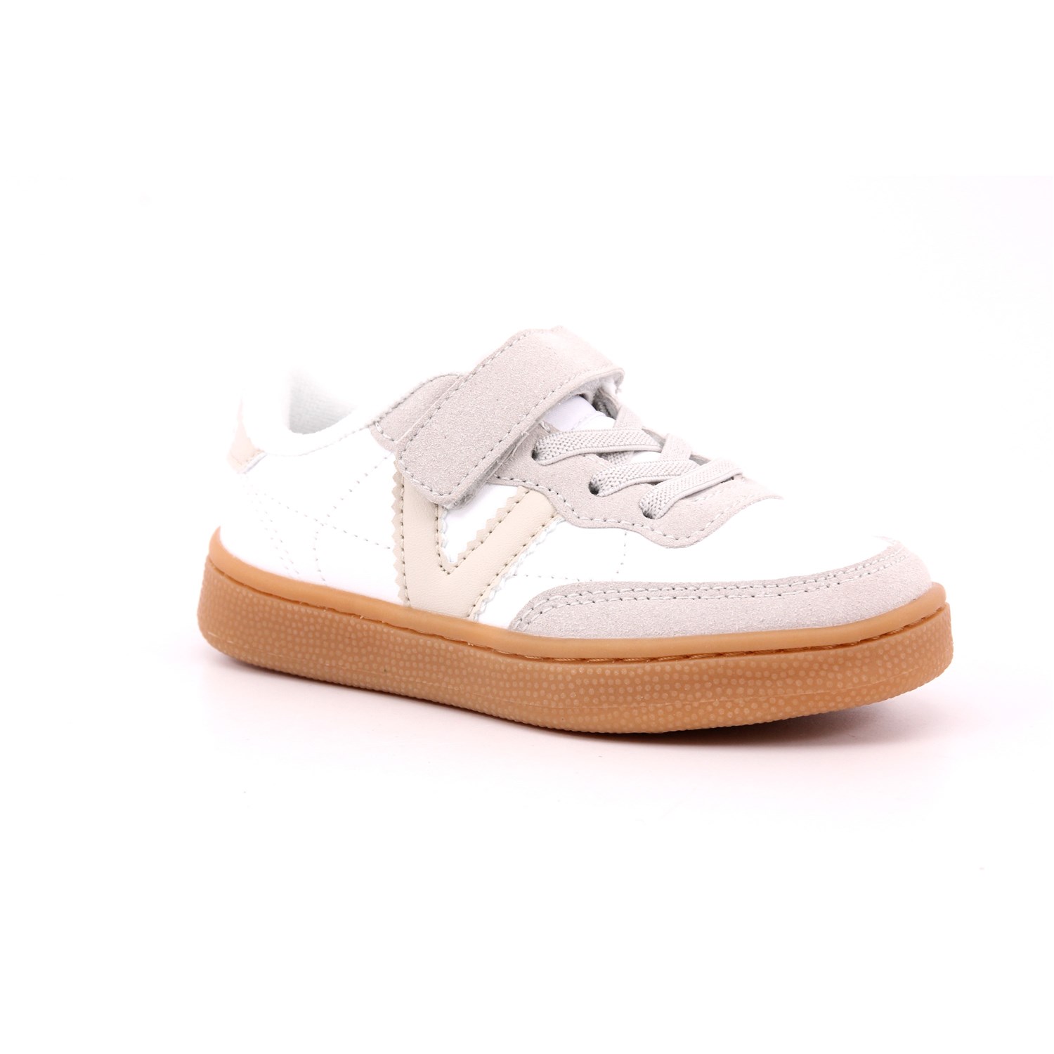 Scarpa Strappi + Elastico Victoria Bambino Bianco Scarpa Strappi + Elastico Victoria Bambino Bianco Scarpe 32 - 1256102