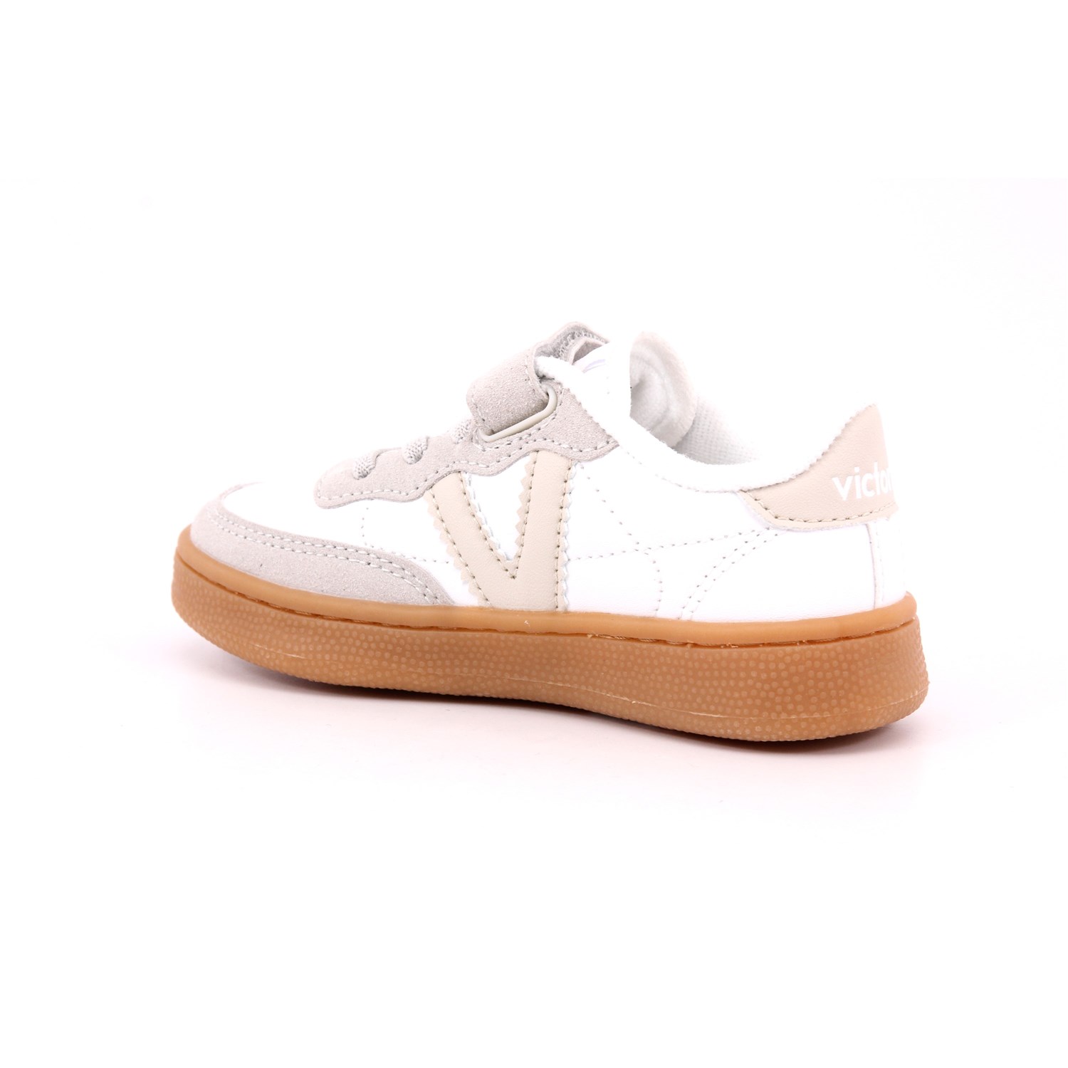 Scarpa Strappi + Elastico Victoria Bambino Bianco Scarpa Strappi + Elastico Victoria Bambino Bianco Scarpe 32 - 1256102