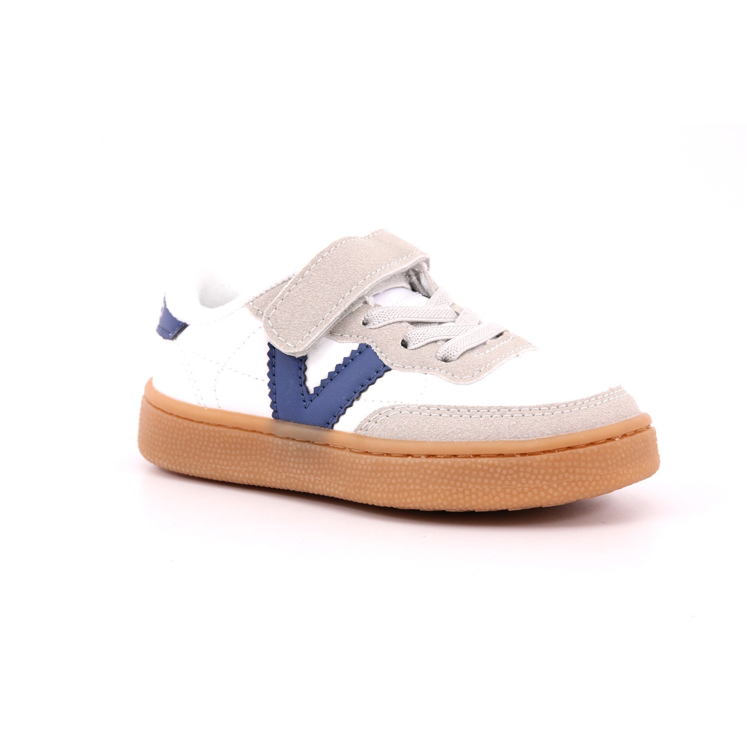 Scarpa Strappi + Elastico Victoria Bambino Bianco Scarpa Strappi + Elastico Victoria Bambino Bianco Scarpe 33 - 1256102