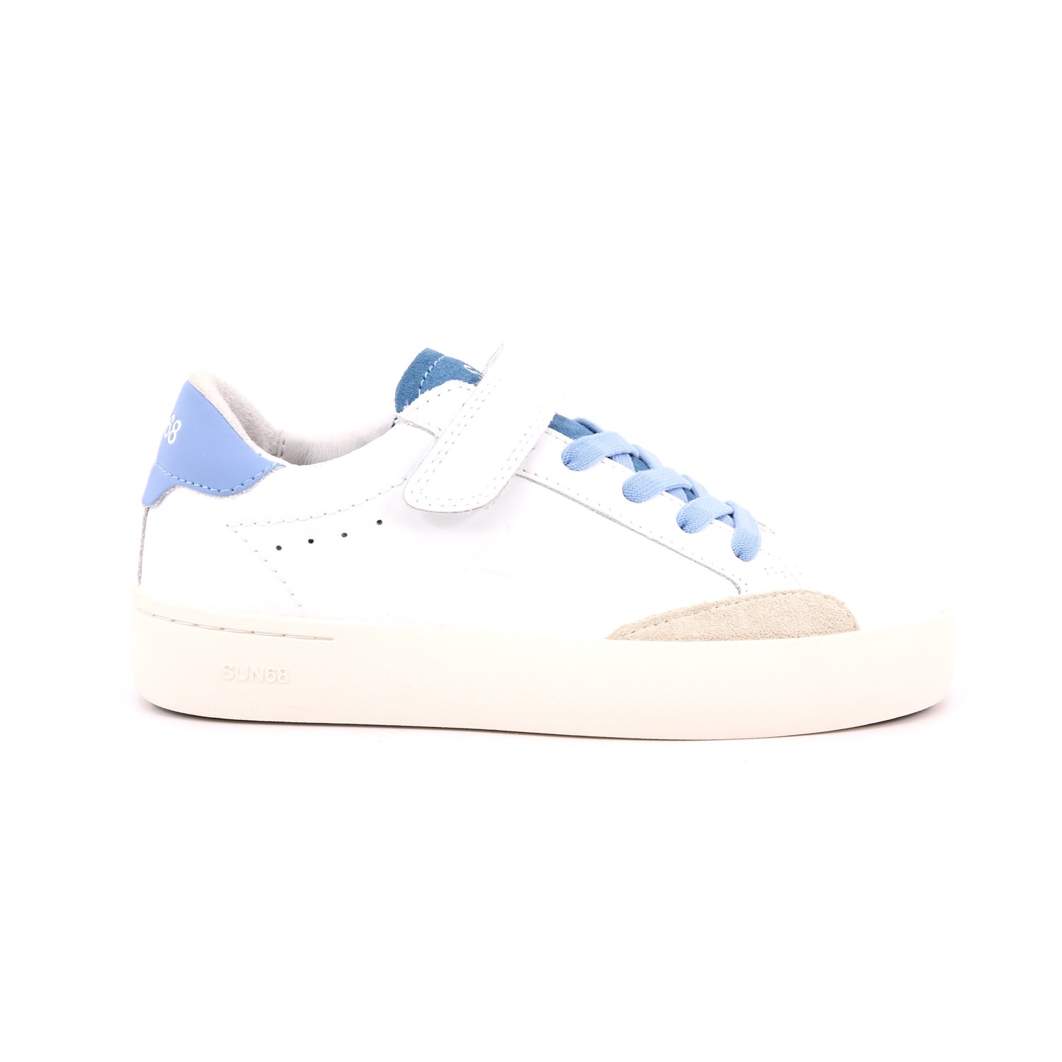 Scarpa Strappi + Elastico Sun68 Bambino Bianco Scarpa Strappi + Elastico Sun68 Bambino Bianco Scarpe 201 - Z35340K