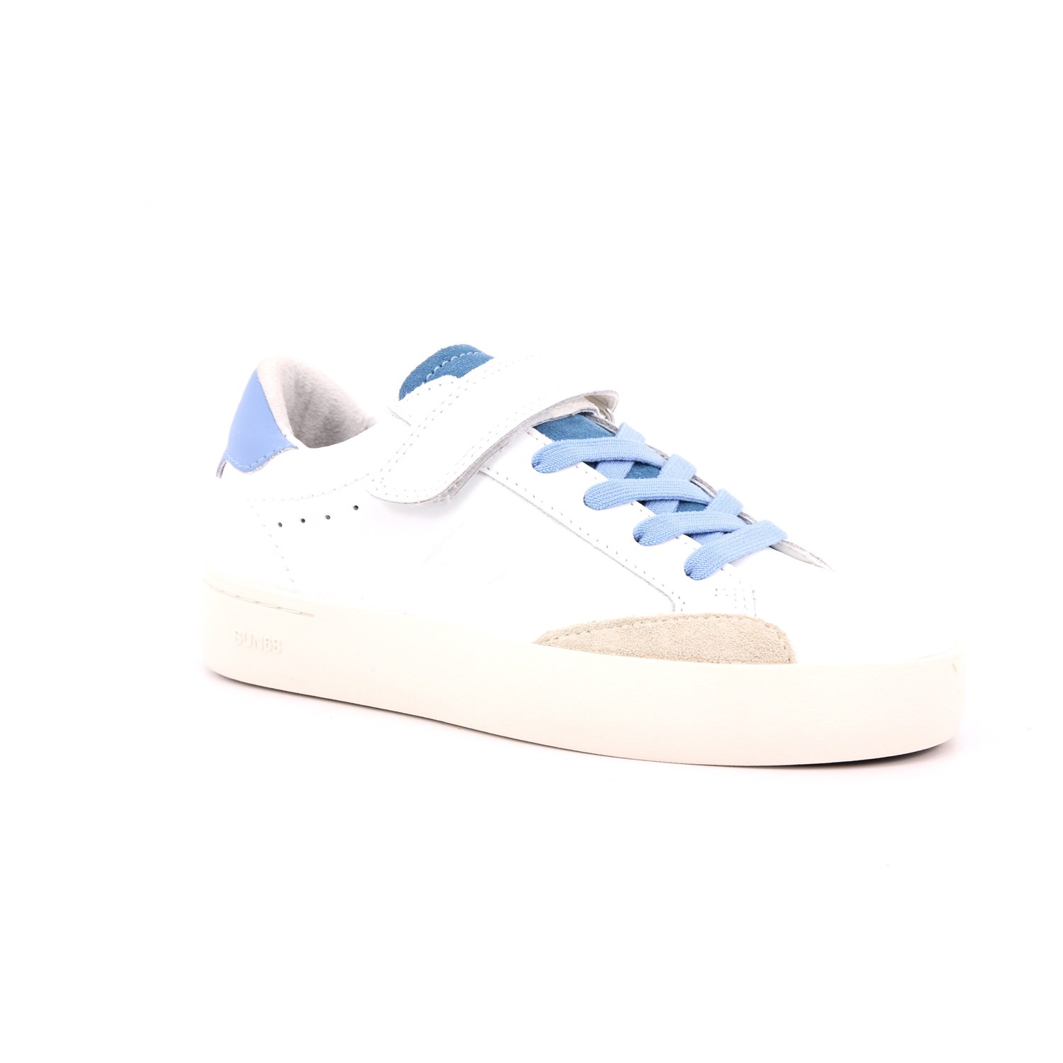 Scarpa Strappi + Elastico Sun68 Bambino Bianco Scarpa Strappi + Elastico Sun68 Bambino Bianco Scarpe 201 - Z35340K