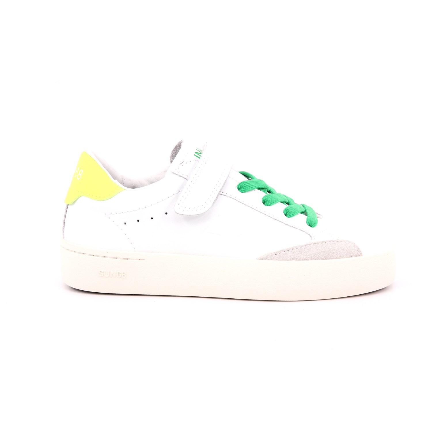 Scarpa Strappi + Elastico Sun68 Bambino Bianco Scarpa Strappi + Elastico Sun68 Bambino Bianco Scarpe 202 - Z35340K