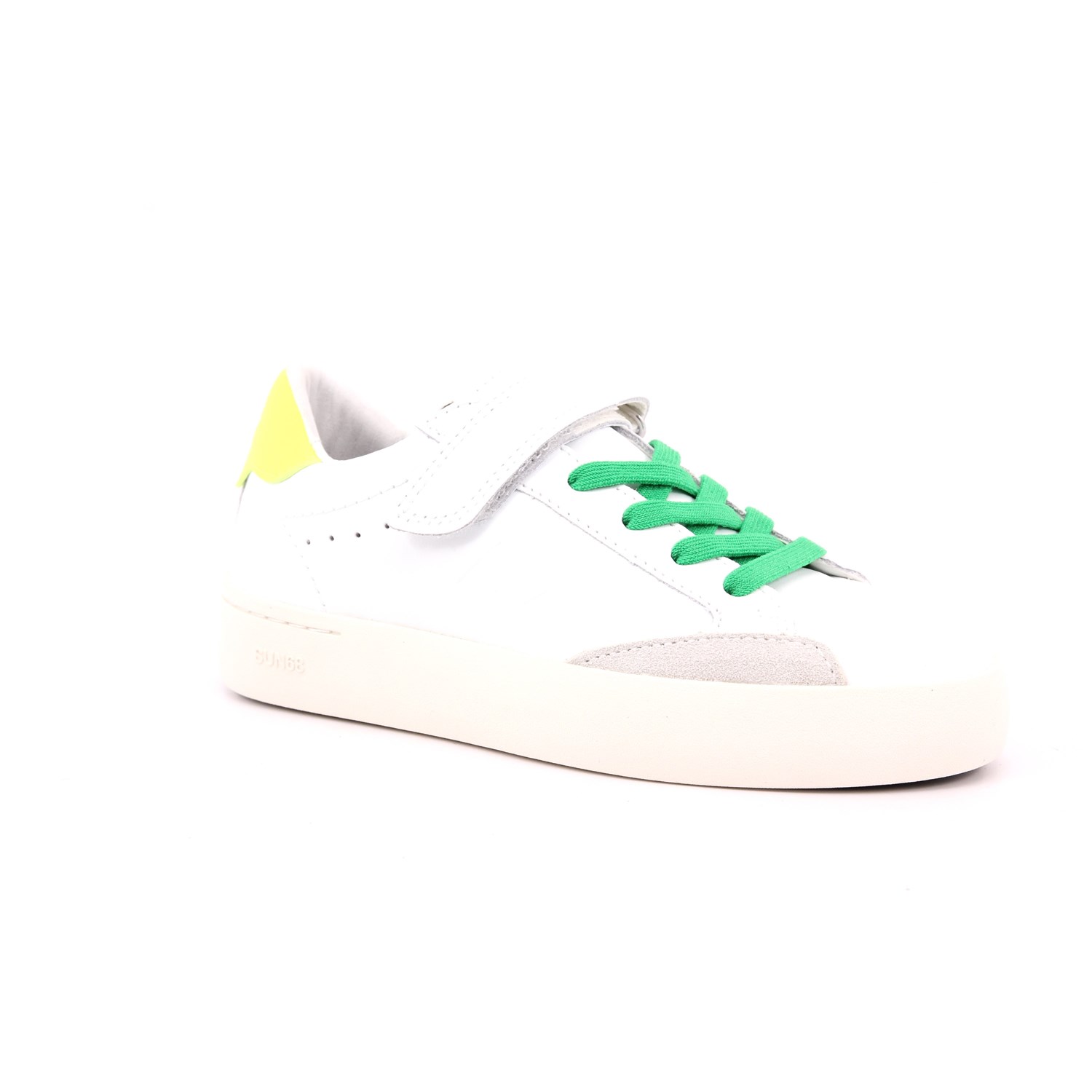 Scarpa Strappi + Elastico Sun68 Bambino Bianco Scarpa Strappi + Elastico Sun68 Bambino Bianco Scarpe 202 - Z35340K