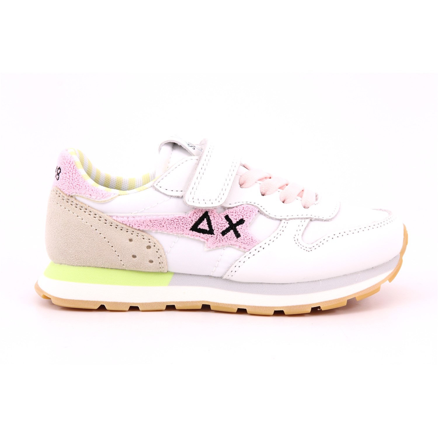Scarpa Strappi + Elastico Sun68 Bambina Bianco Scarpa Strappi + Elastico Sun68 Bambina Bianco Scarpe 212 - Z35415K