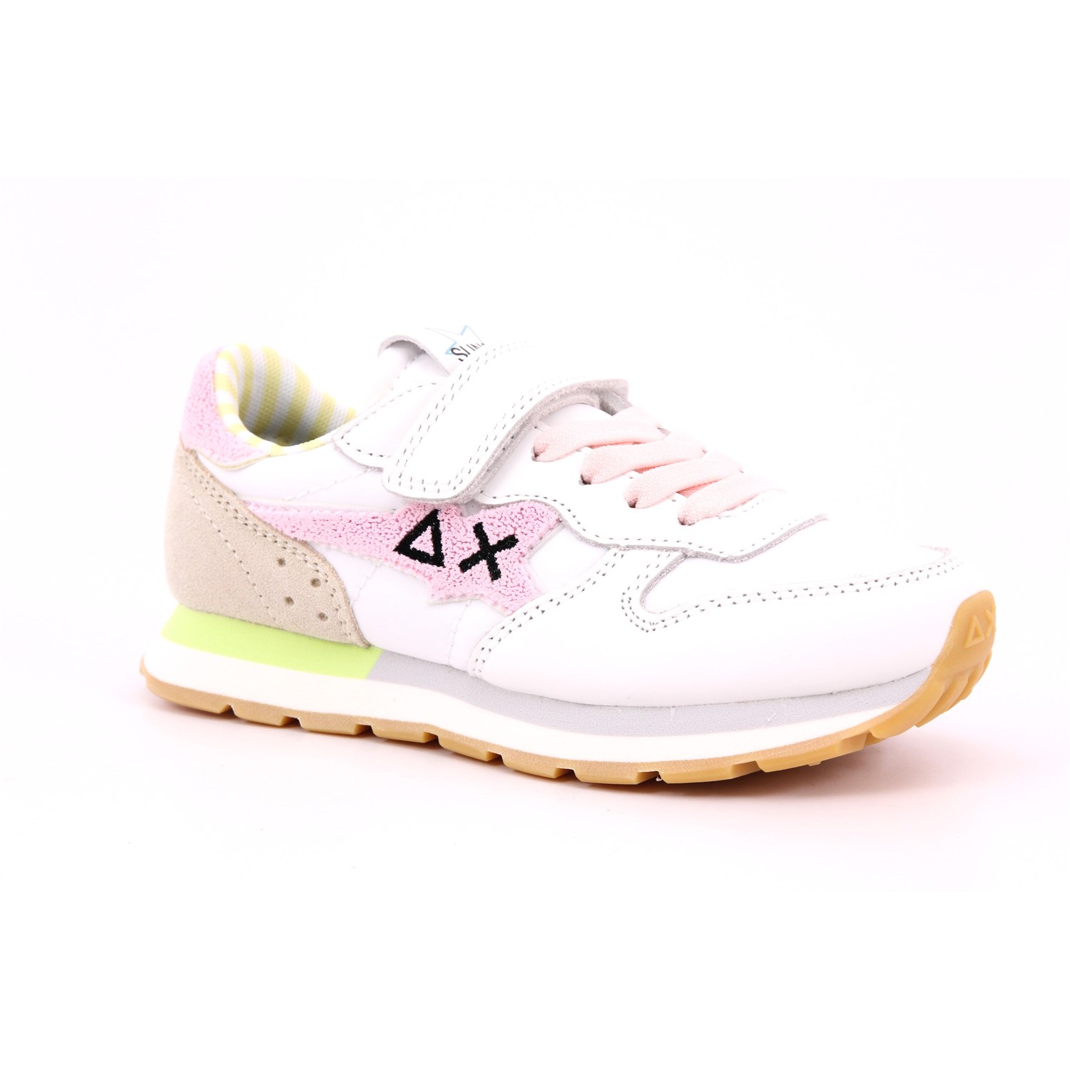 Scarpa Strappi + Elastico Sun68 Bambina Bianco Scarpa Strappi + Elastico Sun68 Bambina Bianco Scarpe 212 - Z35415K