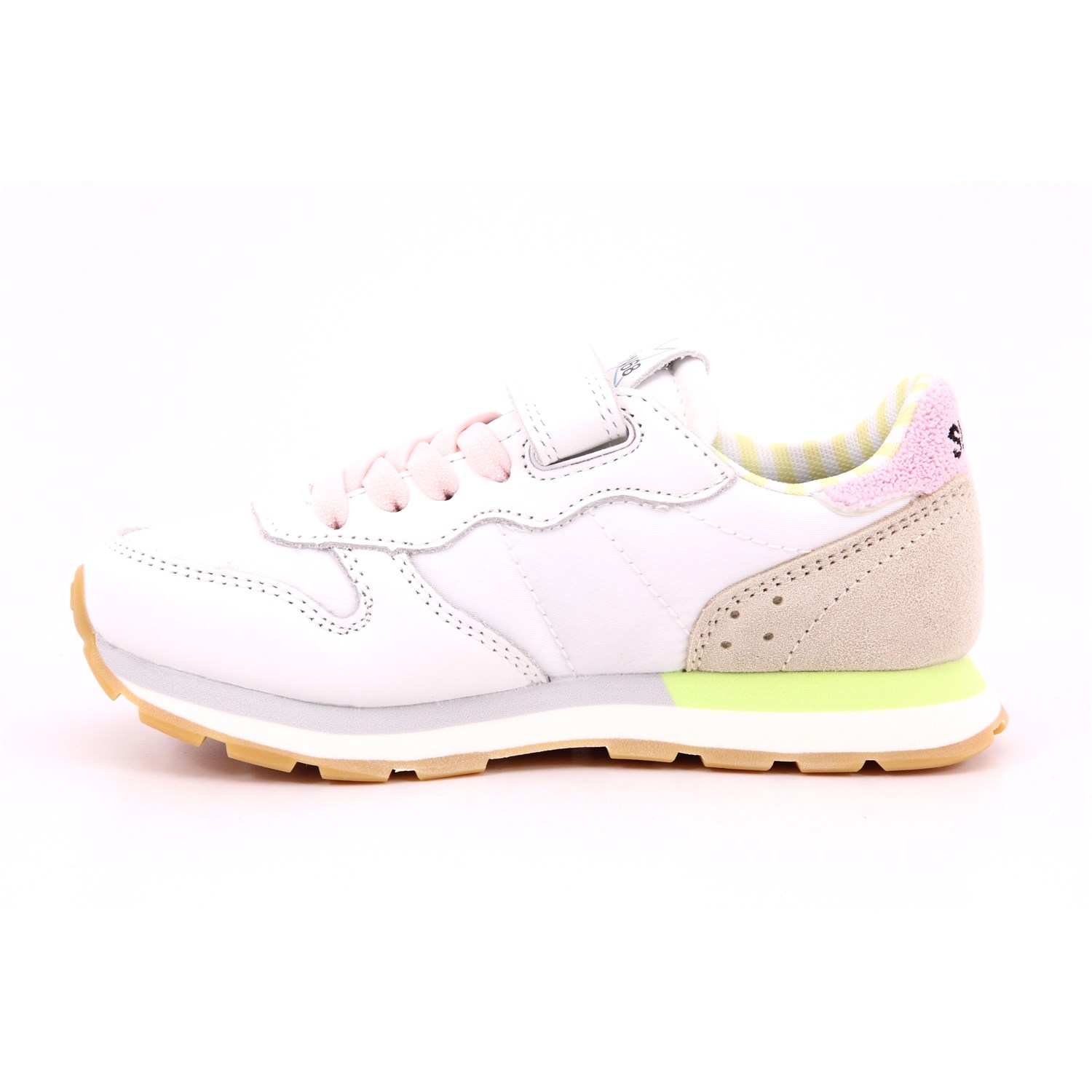Scarpa Strappi + Elastico Sun68 Bambina Bianco Scarpa Strappi + Elastico Sun68 Bambina Bianco Scarpe 212 - Z35415K