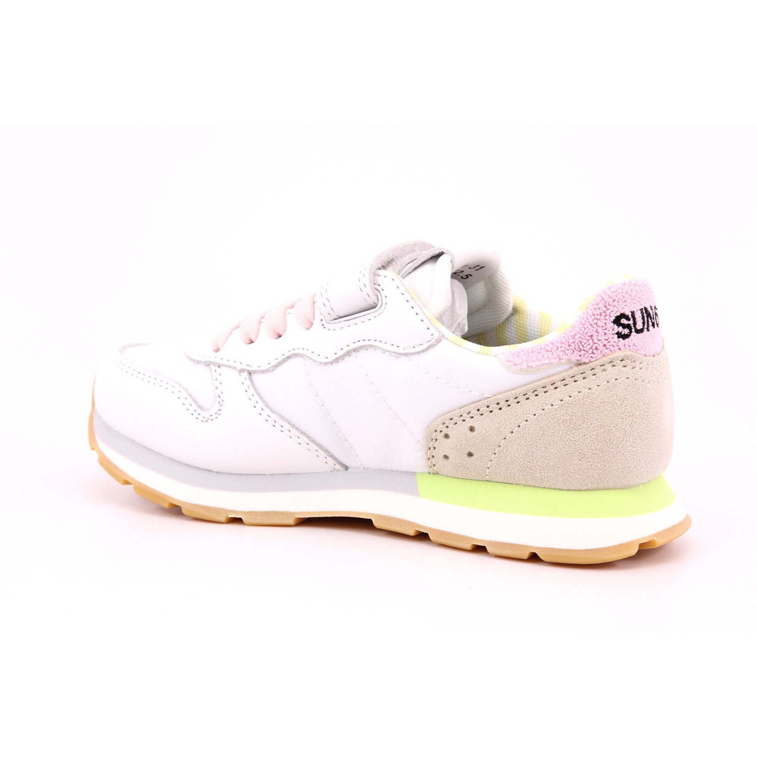 Scarpa Strappi + Elastico Sun68 Bambina Bianco Scarpa Strappi + Elastico Sun68 Bambina Bianco Scarpe 212 - Z35415K