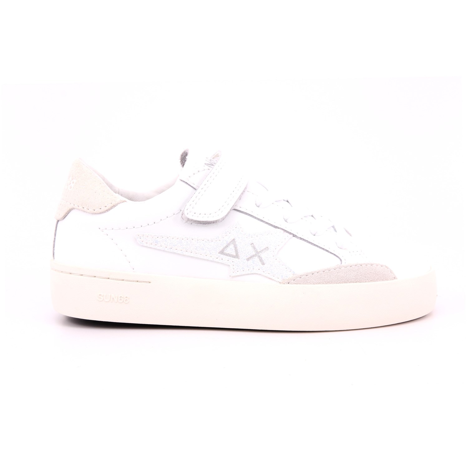 Scarpa Strappi + Elastico Sun68 Bambina Bianco Scarpa Strappi + Elastico Sun68 Bambina Bianco Scarpe 214 - Z35425K