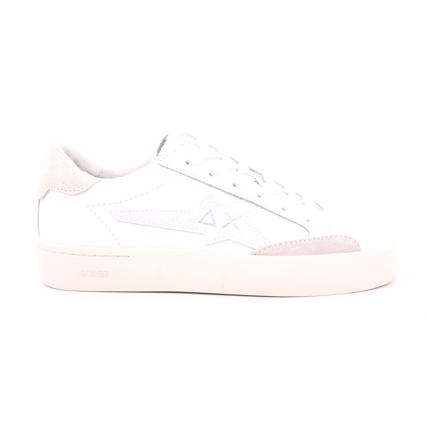 Scarpa Allacciata Sun68 Bambina Bianco Scarpa Allacciata Sun68 Bambina Bianco Scarpe 215 - Z35425T