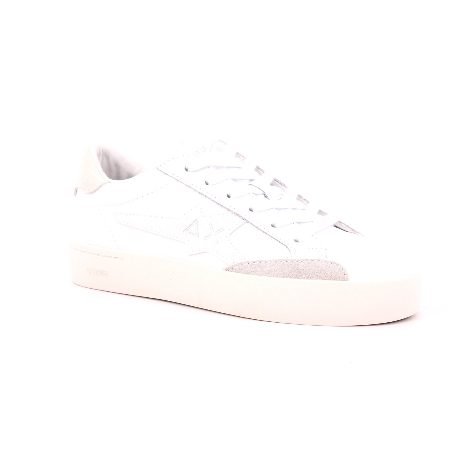 Scarpa Allacciata Sun68 Bambina Bianco Scarpa Allacciata Sun68 Bambina Bianco Scarpe 215 - Z35425T