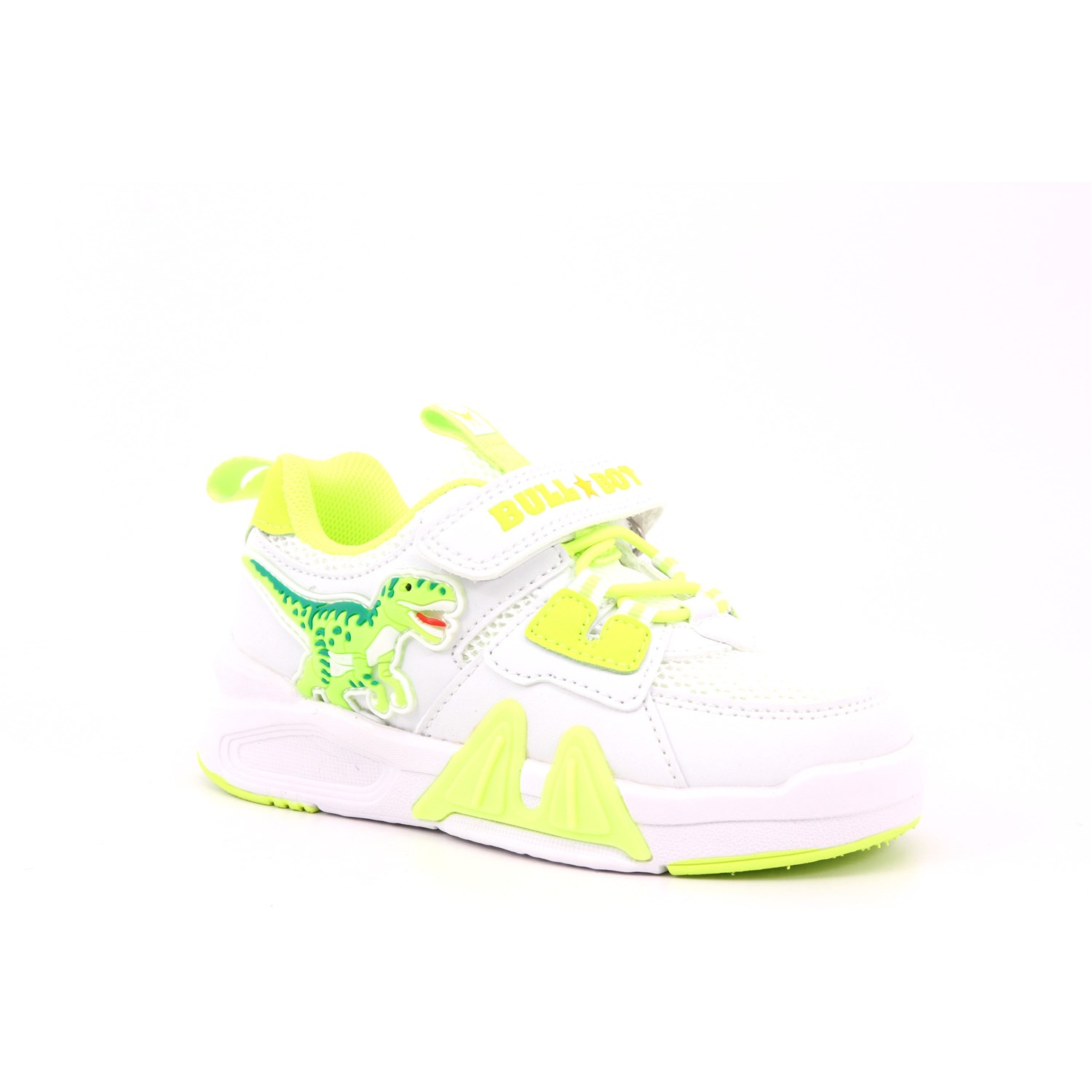 Scarpa Strappi + Elastico Bull Boys Bambino Bianco Scarpa Strappi + Elastico Bull Boys Bambino Bianco Scarpe 51 - DNAR5014