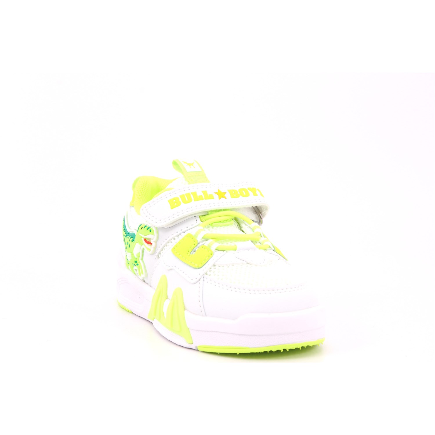 Scarpa Strappi + Elastico Bull Boys Bambino Bianco Scarpa Strappi + Elastico Bull Boys Bambino Bianco Scarpe 51 - DNAR5014