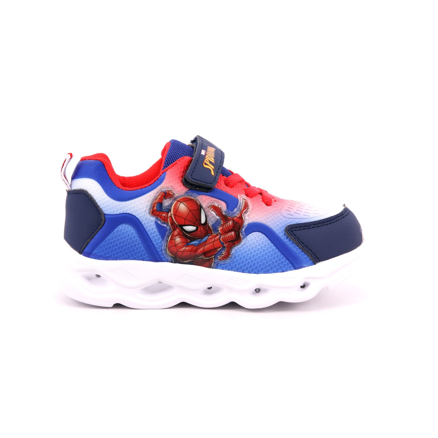 Scarpa Strappi Spider Man Bambino Azzurro Scarpa Strappi Spider Man Bambino Azzurro Scarpe 44 - R1310514T