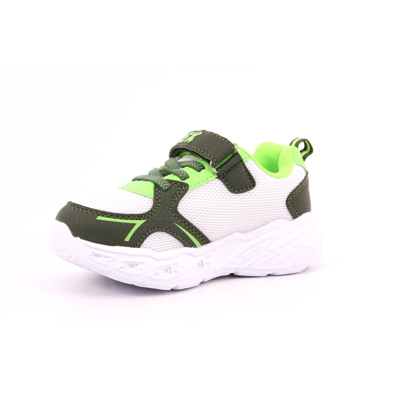 Scarpa Strappi + Elastico Dinosauro Bambino Verde Scarpa Strappi + Elastico Dinosauro Bambino Verde Scarpe 15 - S8020125T