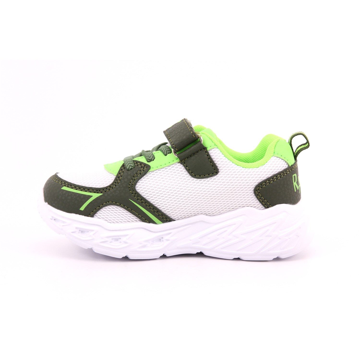 Scarpa Strappi + Elastico Dinosauro Bambino Verde Scarpa Strappi + Elastico Dinosauro Bambino Verde Scarpe 15 - S8020125T
