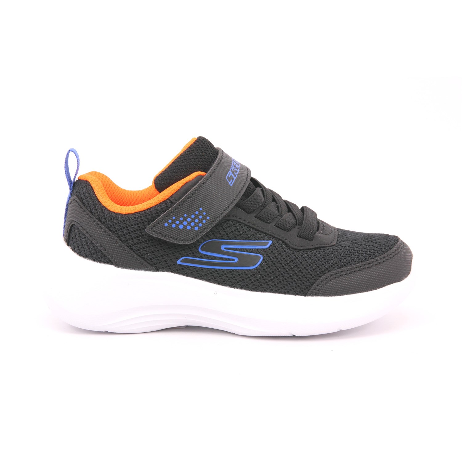 Scarpa Strappi + Elastico Skechers Bambino Nero Scarpa Strappi + Elastico Skechers Bambino Nero Scarpe 312 - 403615L