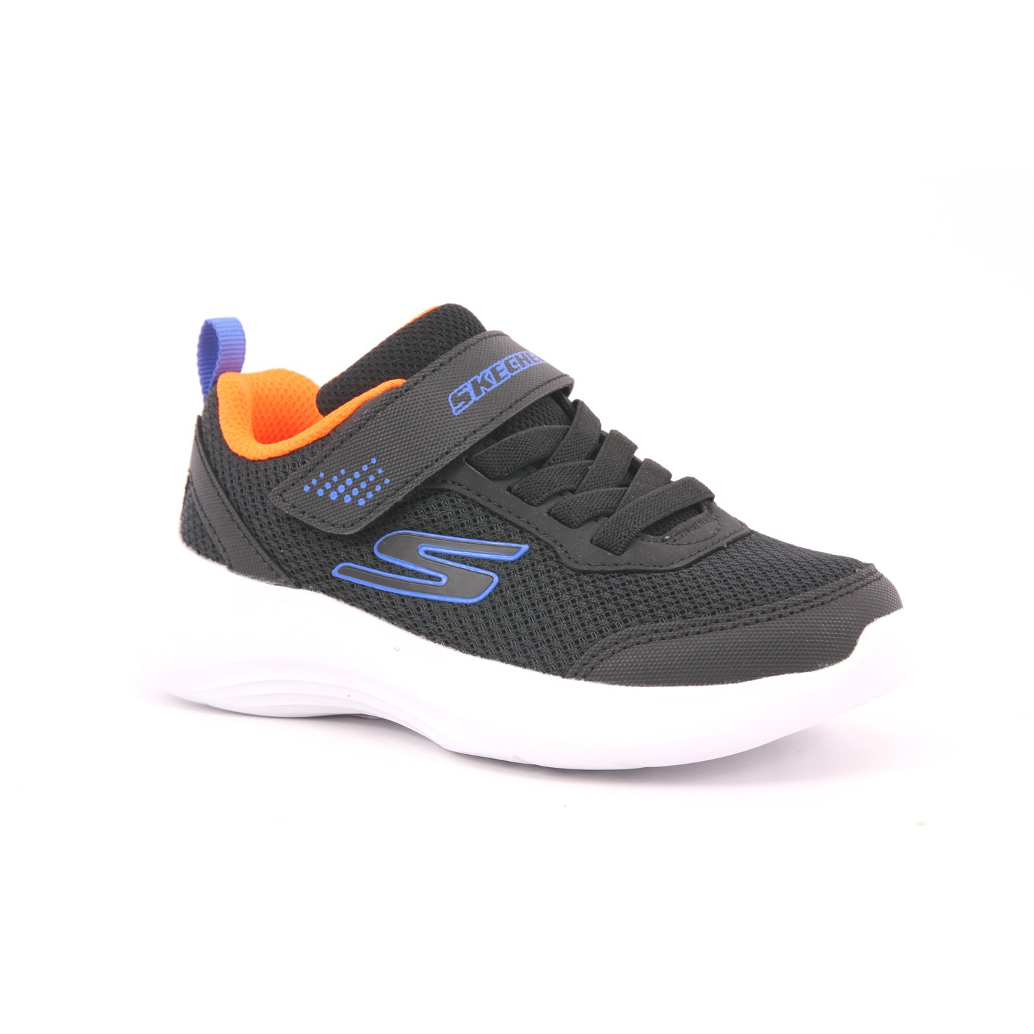 Scarpa Strappi + Elastico Skechers Bambino Nero Scarpa Strappi + Elastico Skechers Bambino Nero Scarpe 312 - 403615L