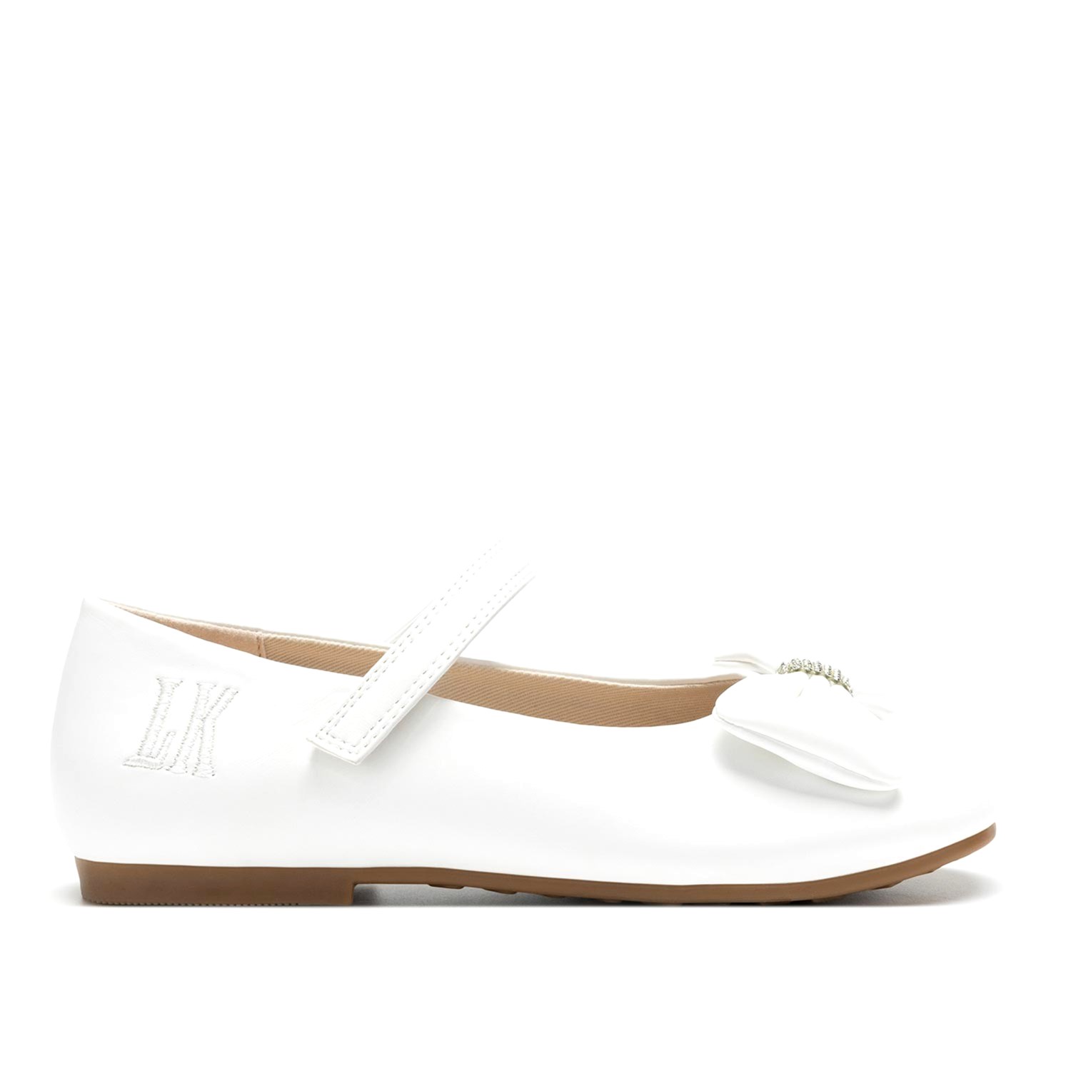 Ballerina Cerimonia Lelli Kelly Bambina Bianco Ballerina Cerimonia Lelli Kelly Bambina Bianco Scarpe 490 - LKBA4836