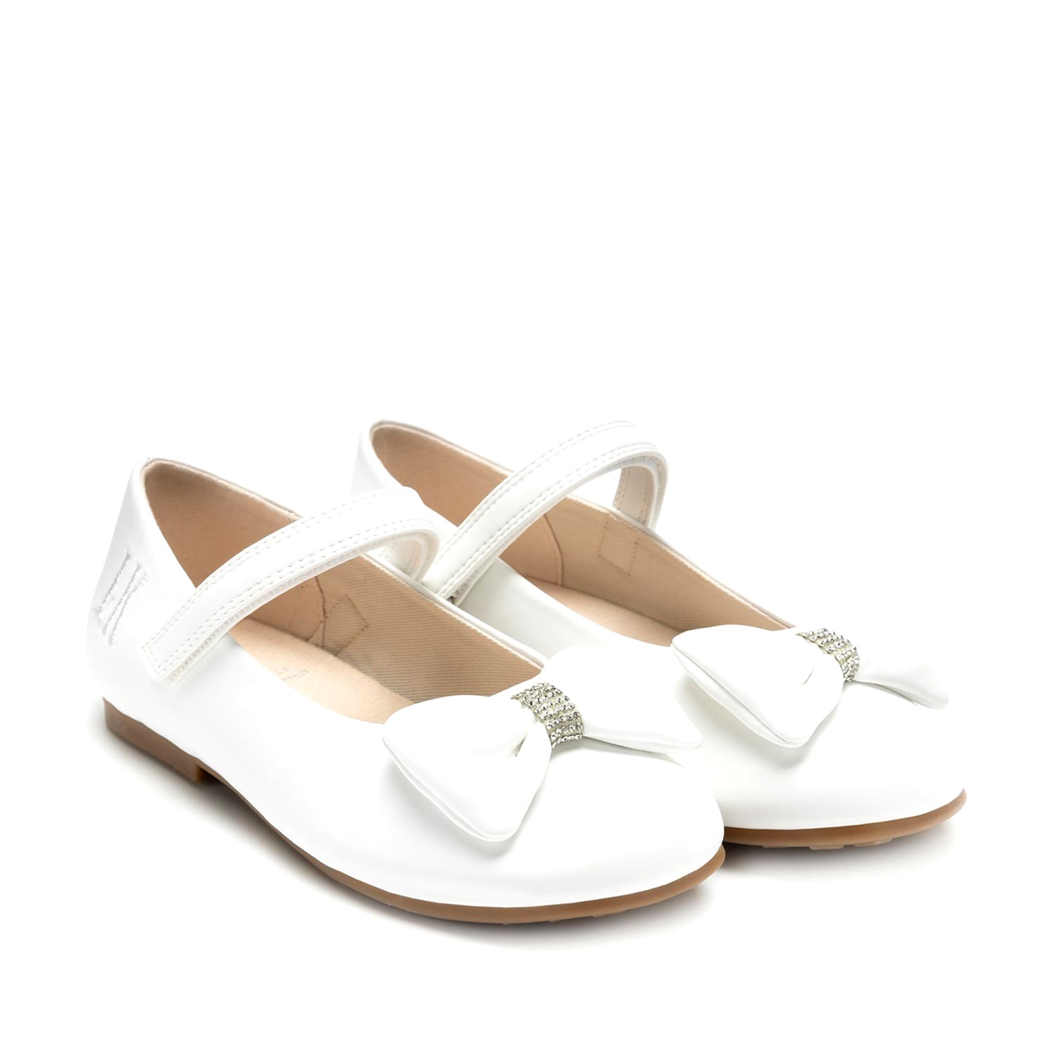 Ballerina Cerimonia Lelli Kelly Bambina Bianco Ballerina Cerimonia Lelli Kelly Bambina Bianco Scarpe 490 - LKBA4836