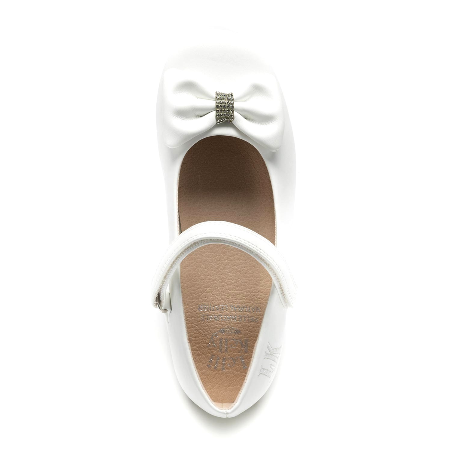 Ballerina Cerimonia Lelli Kelly Bambina Bianco Ballerina Cerimonia Lelli Kelly Bambina Bianco Scarpe 490 - LKBA4836