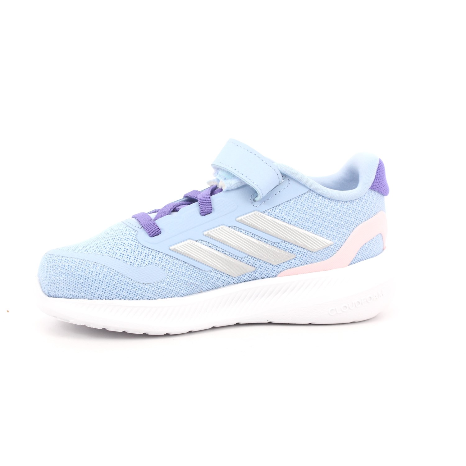 Scarpa Strappi + Elastico Adidas Bambina Celeste Scarpa Strappi + Elastico Adidas Bambina Celeste Scarpe 1514 - IE8600