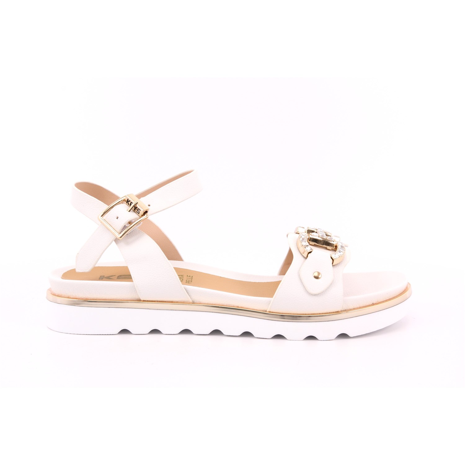 Sandalo Keys Donna Bianco Sandalo Keys Donna Bianco Scarpe 213 - K-11043C