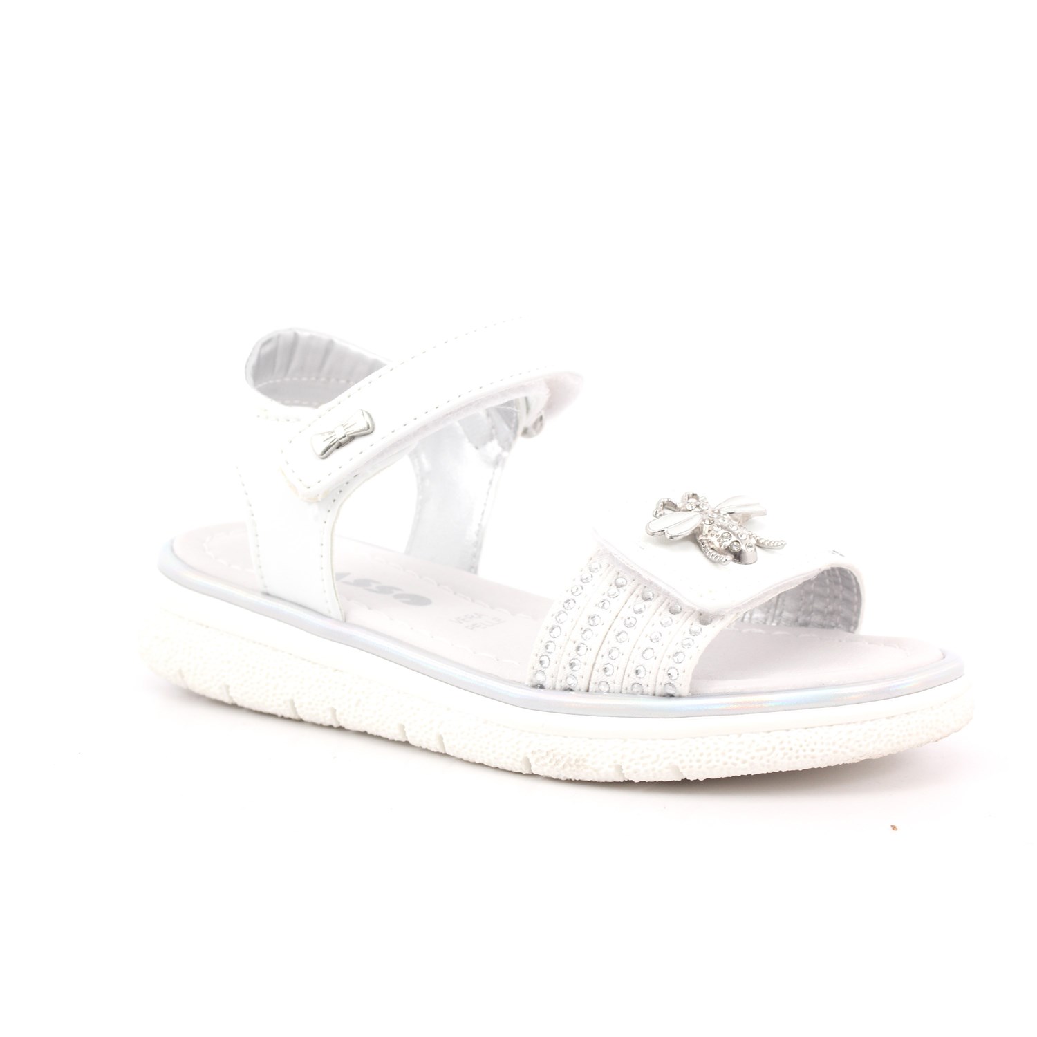 Sandalo Asso Bambina Bianco Sandalo Asso Bambina Bianco Scarpe 639 - AG17230A