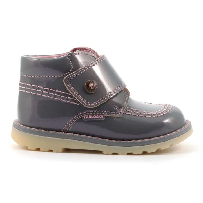 Scarpa Strappi Pablosky Bambina Grigio  Scarpe 4 - 069849