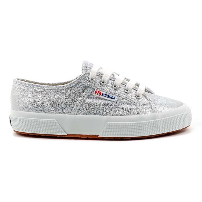 Scarpa Allacciata Bassa Superga Donna Argento  Scarpe 20 - S 001820