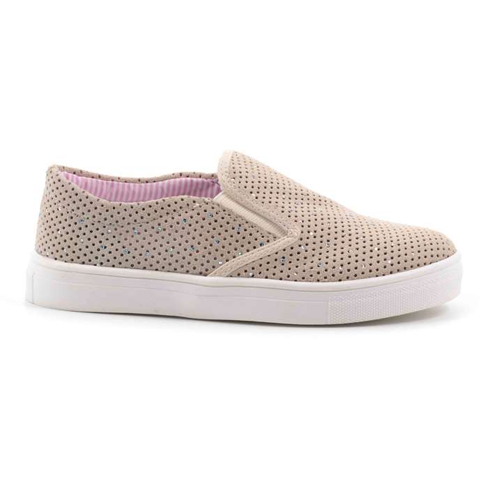 Slip On Asso Bambina Platino  Scarpe 181 - 52676B