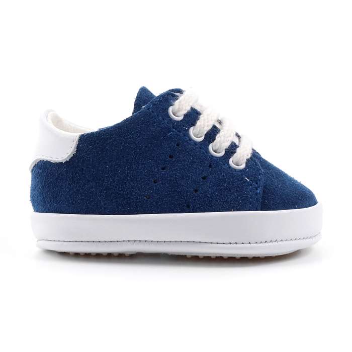 Scarpina Culla Baby Chick Bambino Blu  Scarpe 17 - 921