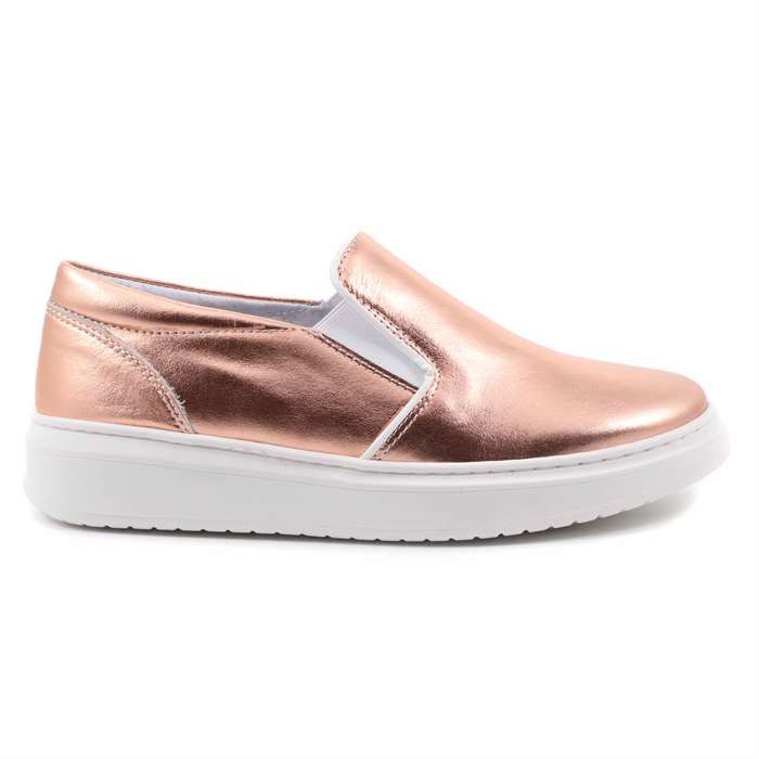 Slip On Le Treks Bambina Rame  Scarpe 78 - C104