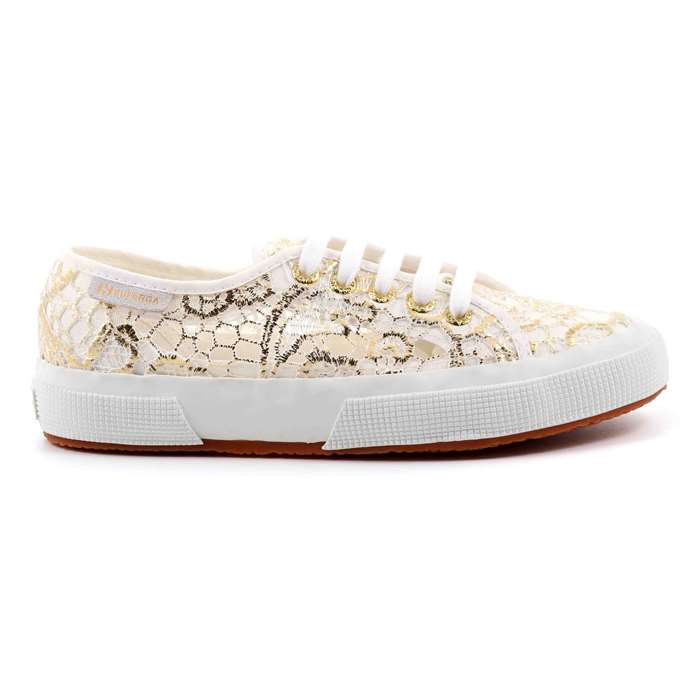 Scarpa Allacciata Superga Donna Oro  Scarpe 28 - S 22AKS0