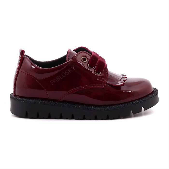 Scarpa Allacciata Pablosky Bambina Bordeaux  Scarpe 147 - 321469