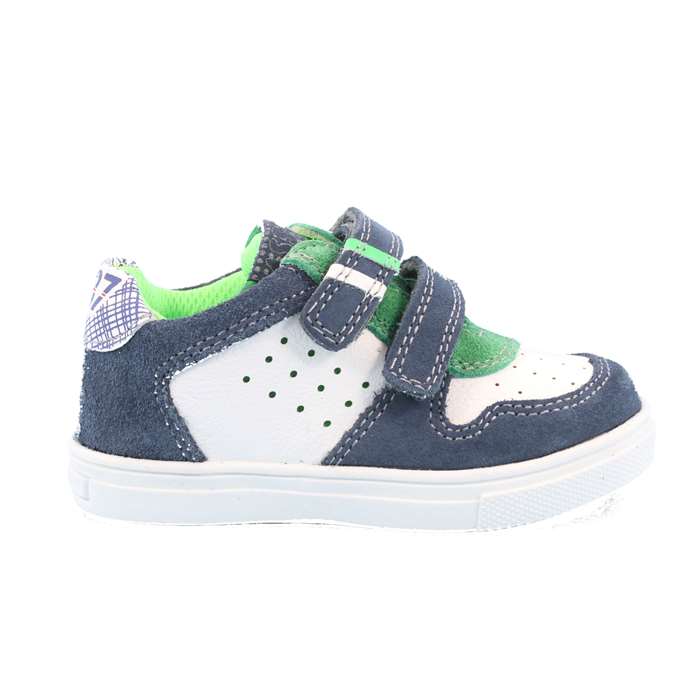 Scarpa Strappi Asso Bambino Azzurro  Scarpe 236 - 61523A