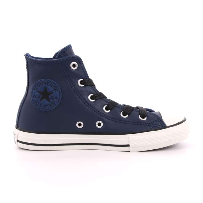 Scarpa Allacciata Converse Bambino Blu  Scarpe 140 - 662809C