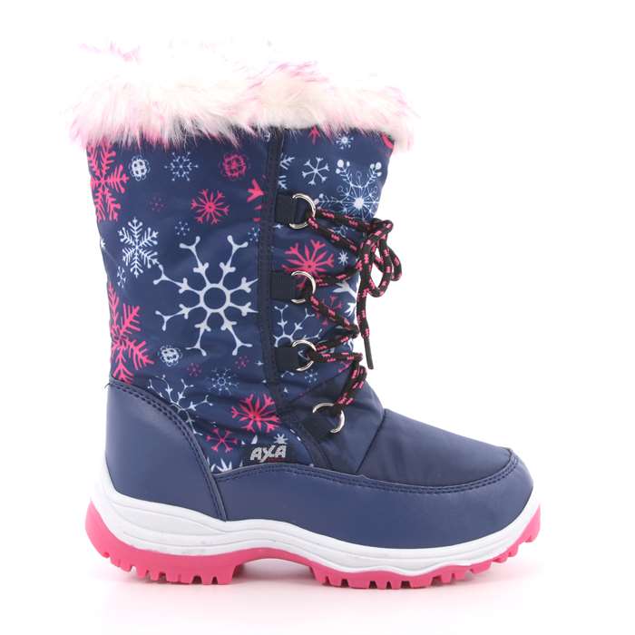 Stivale Neve Axa Bambino Blu  Scarpe 113 - 64530A