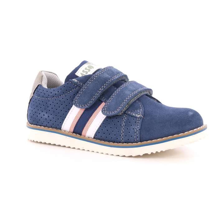 Asso Scarpa Strappi Azzurro