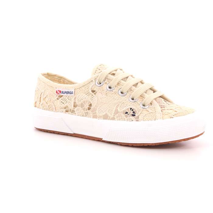 Superga Scarpa Allacciata Beige