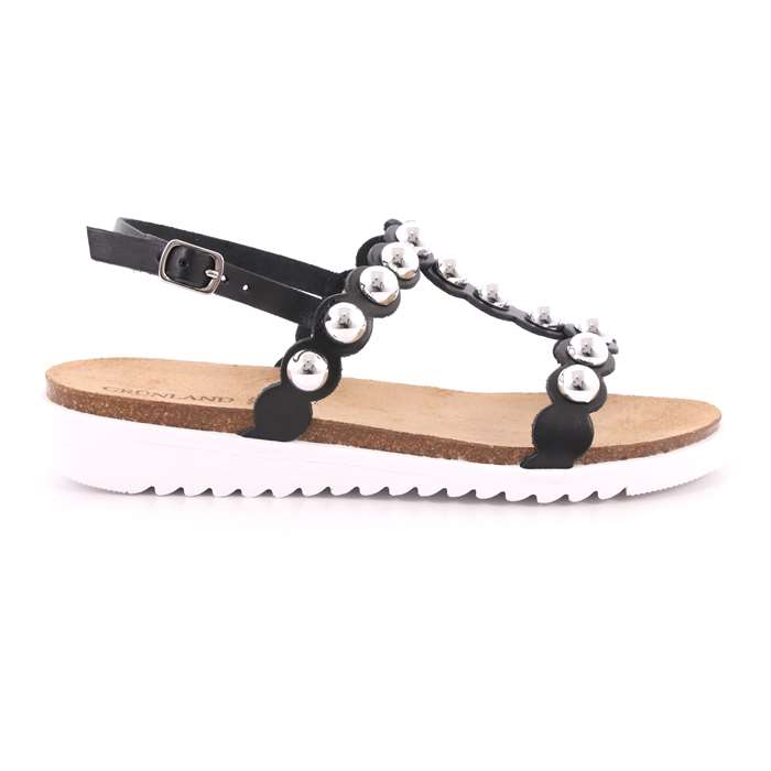 Sandalo Grunland Donna Nero  Scarpe 379 - SB1288