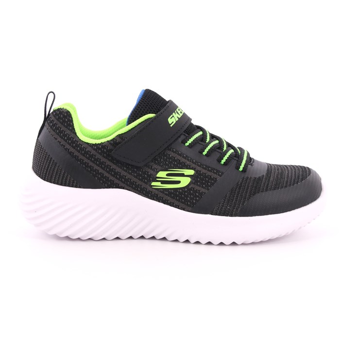 scarpe skechers bambino nere