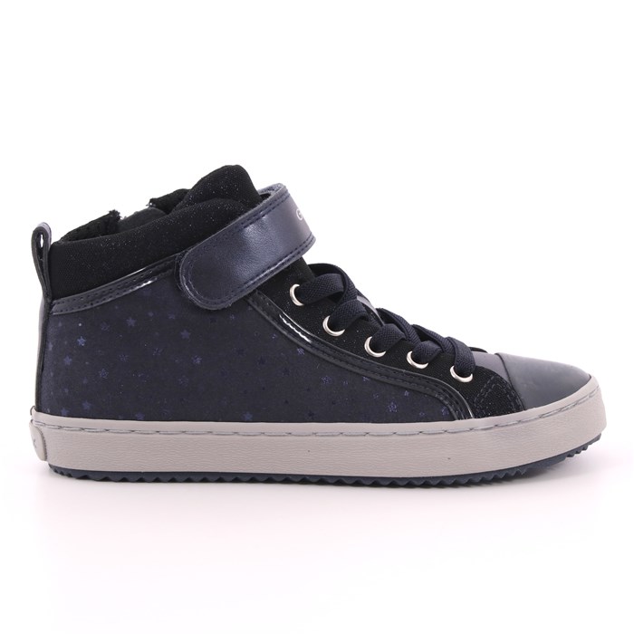 Scarpa Strappi + Elastico Geox Bambina Blu  Scarpe 321 - J744GI