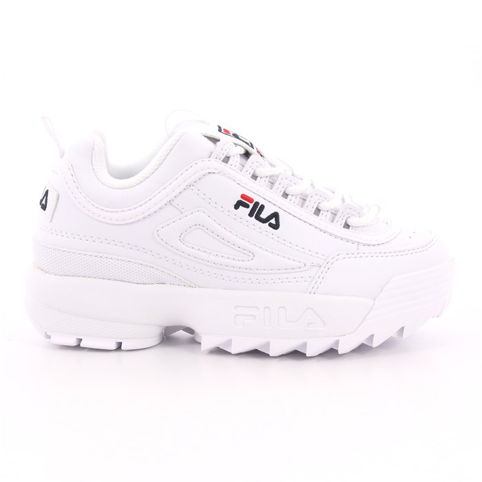Scarpa Allacciata Fila Bambina Bianco  Scarpe 7 - 1010567