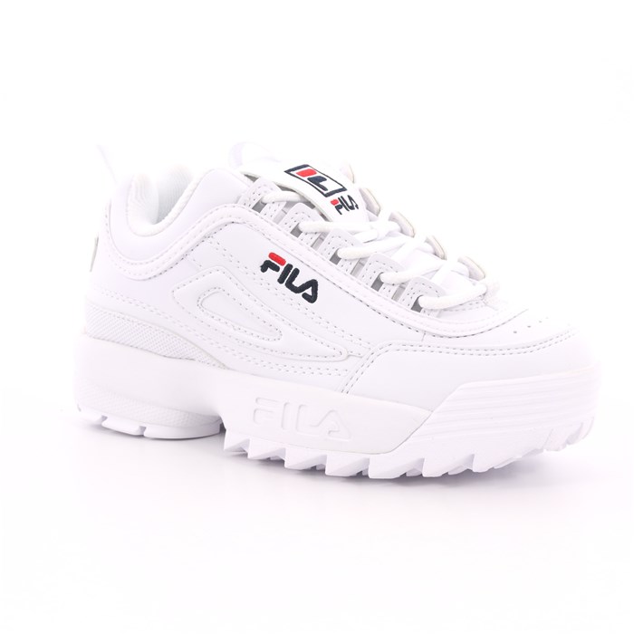 Fila Scarpa Allacciata Bianco