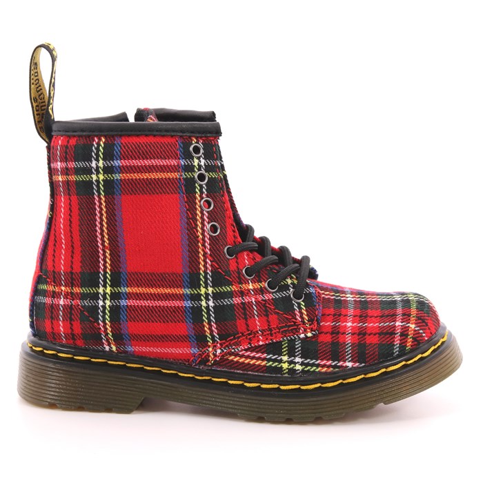 Anfibio Dr. Martens Bambina Rosso  Scarpe 15 - DMK1460TRT