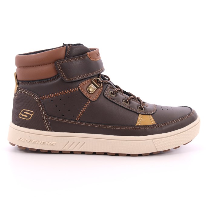 skechers bambino marrone