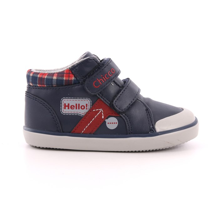 Scarpa Allacciata Chicco Bambino Blu  Scarpe 411 - 01062495