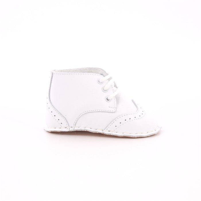 Scarpina Culla Baby Chick Bambino Bianco  Scarpe 32 - 652