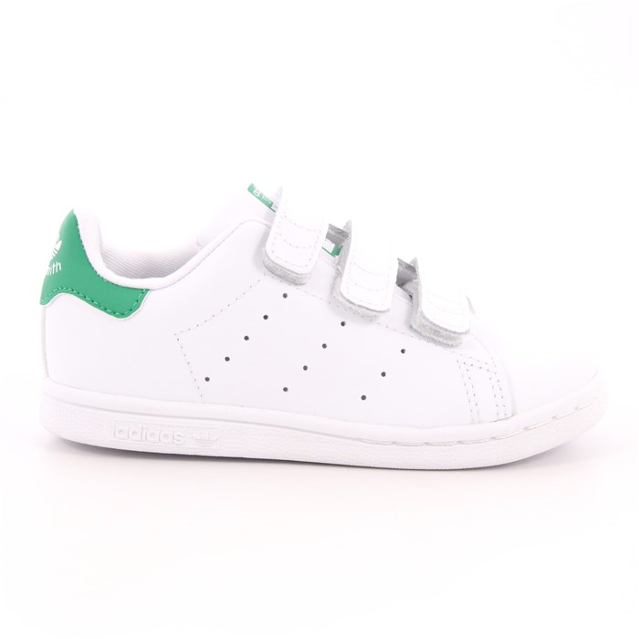 Scarpa Strappi Adidas Bambino Bianco  Scarpe 722 - BZ0520