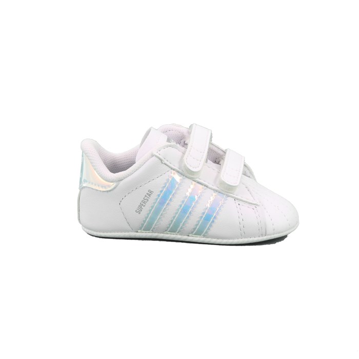 Scarpina Culla Adidas Bambino Bianco  Scarpe 728 - BD8000